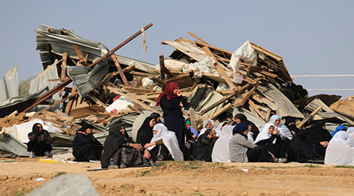 «Israel» Destroys Palestinian Bedouin Village for the 119th Time