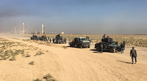Iraqi Military Advances in Kirkuk, Captures Key Positions from Kurdish Forces