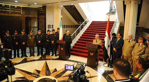 Syria, Iran Discuss Enhancing Military Relations
