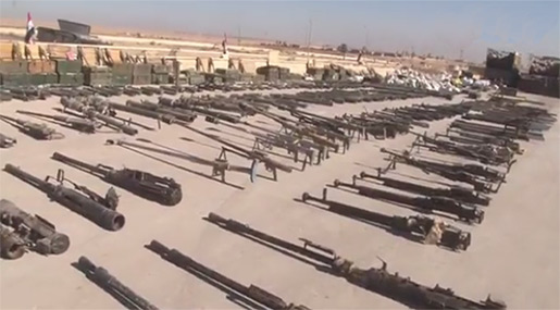NATO Arms from US Found in Daesh Depot in Al-Mayadin