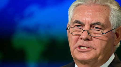Tillerson: Saudi Purge Raises Few Concerns