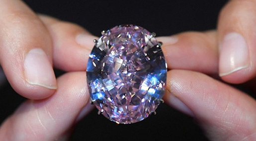 Pink Diamond Sells for Over $32m in Hong Kong