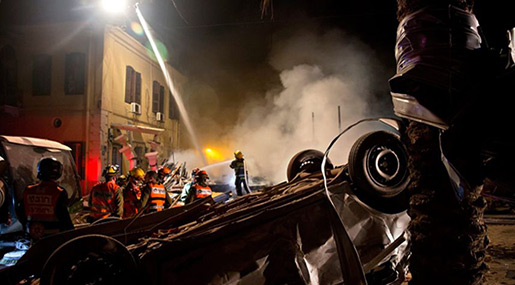 Three Dead After Building Explodes, Collapses in South Tel Aviv