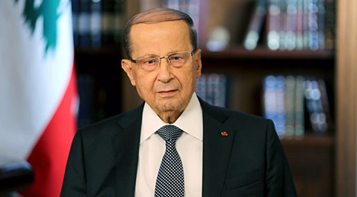 Lebanese Political Crisis over, President Says from Italy