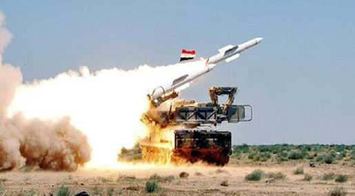 Syrian Air Defense Intercepts 3 ’Israeli’ Missiles near Damascus