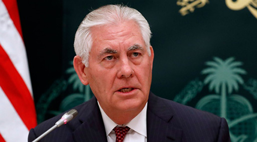 Tillerson: US Building Alliances to Confront Iran