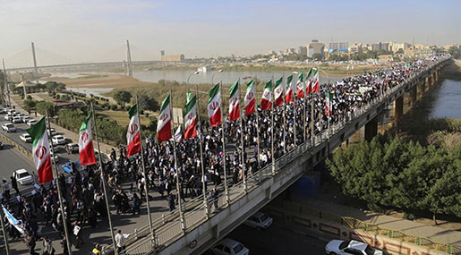 Iran: Popular Rallies for Third Day in Show of Unity, Strength