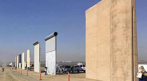 Trump Wants $18bn for Border Wall In Exchange for DACA