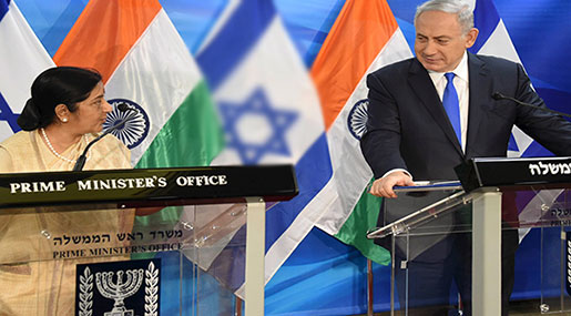 Bibi ‘Disappointed’ By Indian PM’s Rejection of Al-Quds Decision