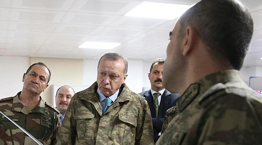 Erdogan Threatens to Expand Syria Border Incursion