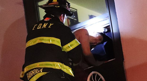 Sleep Walker Survived Fall from Eighth-Floor Apartment