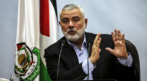 Hamas: US «Terror» Designation for Haniya Won’t Deter Resistance