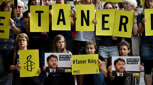 Turkey Detains Amnesty Chief after Court Orders Release