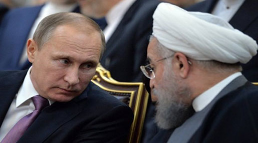 Rouhani, Putin Slam Unauthorized Foreign Military Presence in Syria