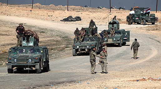 Iraq Launches Op to Clear Mountains Near Kirkuk Oil Region