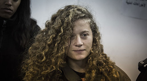 UN Urges ’Israel’ to Free Ahed Tamimi