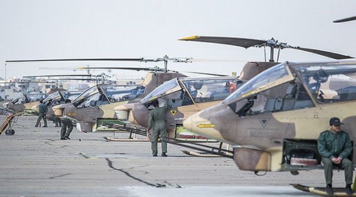 Iranian Army Aviation’s Chopper Fleet Strongest in Region: Commander Says