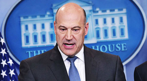Trump Steps up Trade Threats as Advisor Cohn Resigns in Protest