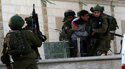 ’Israel’ Detains 1,319 Palestinians, 274 Minors during January, February