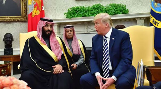 Trump Asks Bin Salman to Share Wealth through Investments