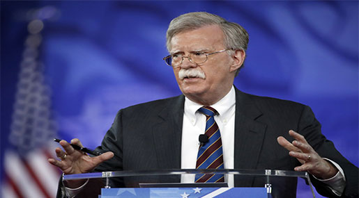 Bolton Named Trump’s National Security Adviser after Mcmaster