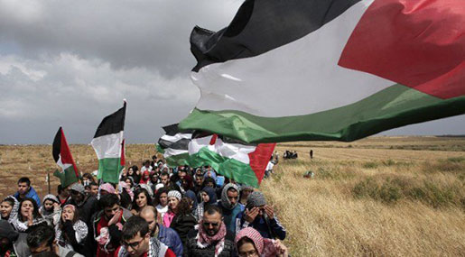 Palestinians Prepare ’Great Return March’ Mass Demonstrations [Photos]