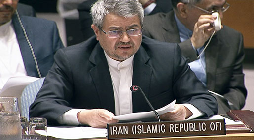 Iran’s UN Envoy Urges Saudi Arabia to End Yemen War