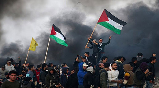 ’Israeli’ Airstrike on Gaza Border Martyrs Palestinian