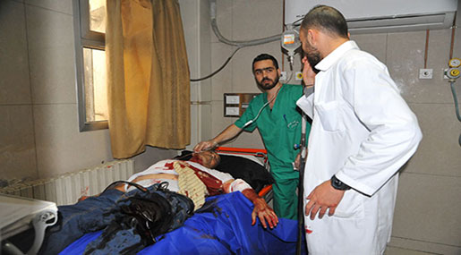 Damascus Terrorist Attack: Four Civilians Martyred, Dozens Injured