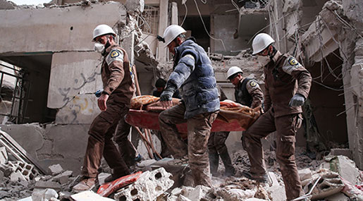 Syrian Army Discovers White Helmets’ Filming Site in Eastern Ghouta