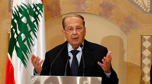 Aoun: «Israeli» Breach of Airspace Amounts to Attack on Lebanon