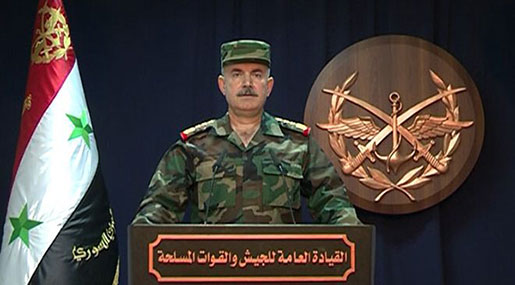 Syrian Army Command: Syria was Targeted with 110 Missiles, Air Defense Downed Most of Them