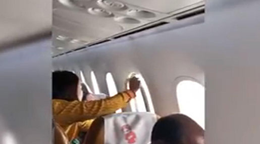 Air India Plane’s Window Panel Falls Off Amid Turbulence