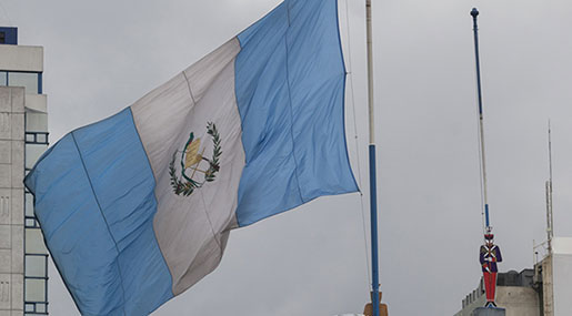 Guatemala Flies Its Flag over New Embassy Building in Occupied Al-Quds