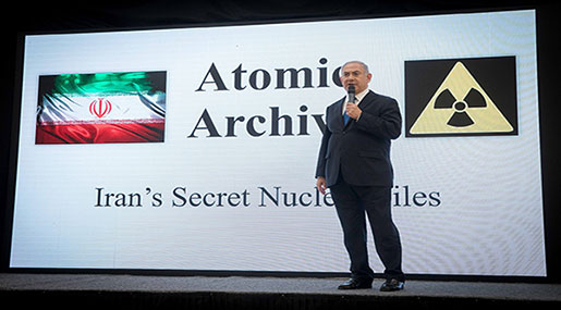 Bibi Lobbies Germany, France, UK over Alleged ’Iranian Nuclear Archive’