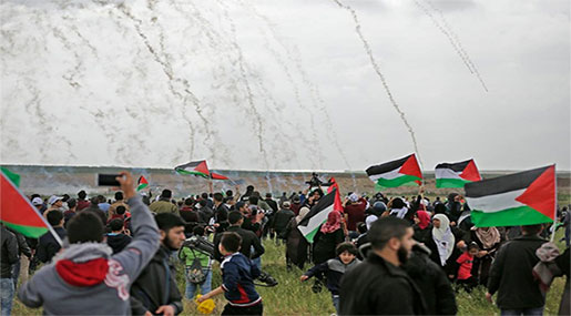 Great Return March: 59 Palestinians Martyred, 2700+ Injured