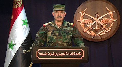 Syrian Army Command: New Areas in Homs, Hama Countryside Liberated
