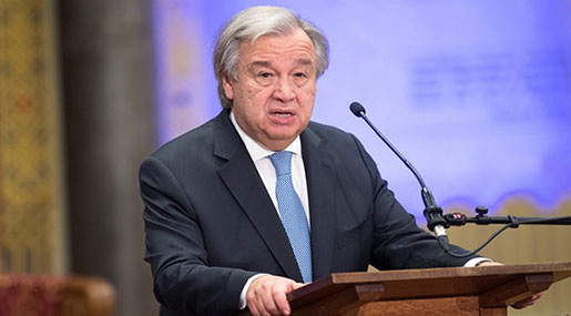UN Chief Guterres Supports EU Efforts to Preserve Iran Deal