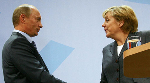 Merkel to Meet Putin for Talks on Syria, Ukraine