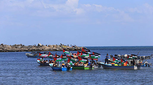 Flotilla Carrying Wounded Set for Bid to Break ’Israeli’ Gaza Siege