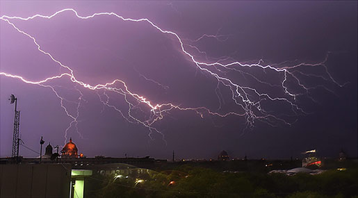 India: 40 Die as Thunderstorms, Lightening Unleash Havoc
