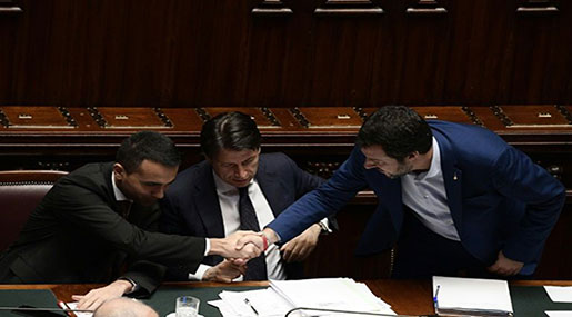 Italy into New Territory As Populist Gov’t Formally Takes Reins