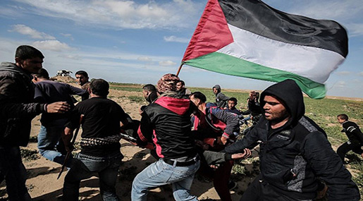 ’Israel’ Murders 4 Palestinians during Al-Quds Gaza Marches