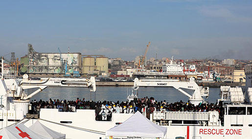 Italy Vows Migrant Ship Cannot Dock As Paris-Rome Clash Escalates