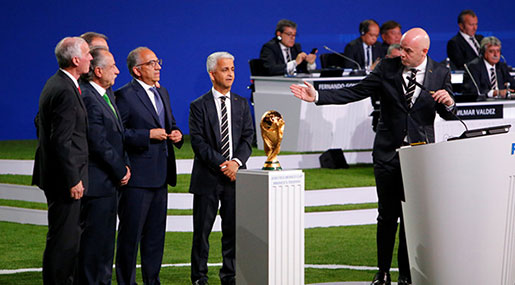 World Cup 2026: US, Canada & Mexico Win Bid to Be Host