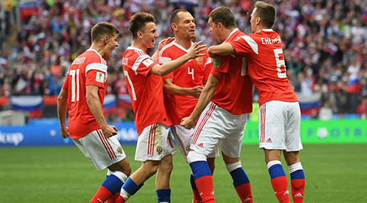 Russia Opens World Cup with Historic 5-0 Win Over Saudi Arabia
