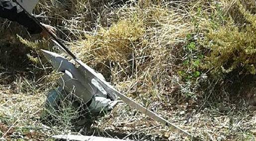 ’Israeli’ Spy Drone Crashes in SW Syria, ’Israel’ Confesses
