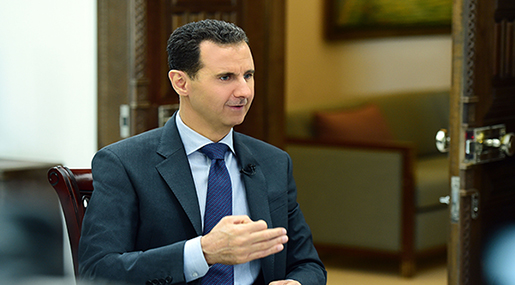 Al-Assad: Syrian Army will Retake North by Force if Necessary