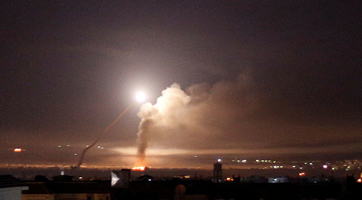 Syria: ’Israeli’ Missiles Strike near Damascus Airport
