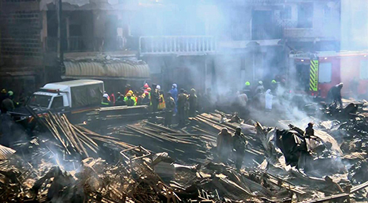 Kenya: Nairobi Market Fire Kills 15, Injures Dozens